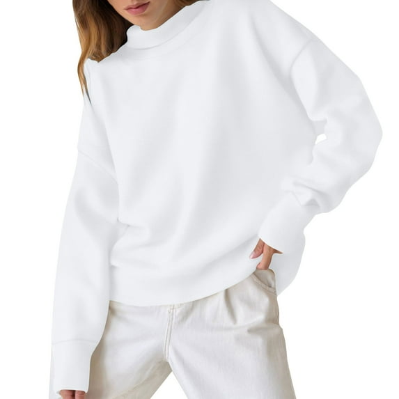 Women's Fall Oversized Sweaters Dressy Casual Long Sleeve Chunky Knit Winter Pullover Tops 2025