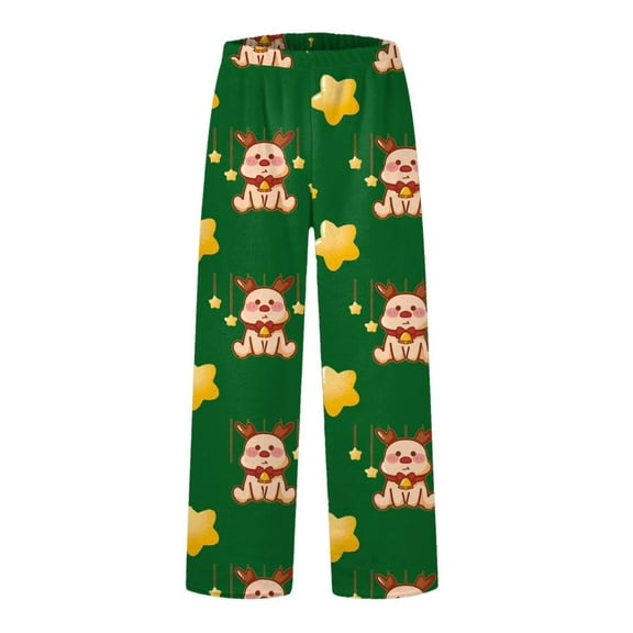 Women's Fall Winter Casual Pants Comfortable Stretchy Soft Trousers Elastic Waist Relaxed Fit Fashion Everyday Wear