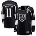 thumbnail image 1 of Women's Fanatics Anze Kopitar Black Los Angeles Kings Home Captain Patch Breakaway Player Jersey, 1 of 3