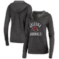 thumbnail image 1 of Women's Fanatics Black Arizona Cardinals Doubleface Slub Pullover Hoodie, 1 of 3