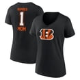 thumbnail image 1 of Women's Fanatics Black Cincinnati Bengals Mother's Day V-Neck T-Shirt, 1 of 3