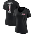 thumbnail image 1 of Women's Fanatics Black Cincinnati Bengals Team Mother's Day V-Neck T-Shirt, 1 of 3
