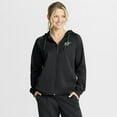 thumbnail image 1 of Women's Fanatics Black Dallas Stars Authentic Pro Rink Raglan Full-Zip Hoodie, 1 of 7