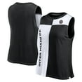 thumbnail image 1 of Women's Fanatics Black Inter Miami CF Script Colorblock Tank Top, 1 of 3