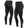 thumbnail image 1 of Women's Fanatics Black Las Vegas Raiders Wordmark Stacked Leggings, 1 of 3