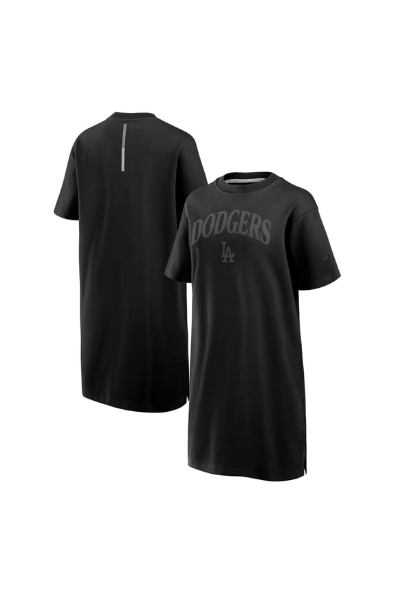 Women's Fanatics Black Los Angeles Dodgers Elements Cotton Dress