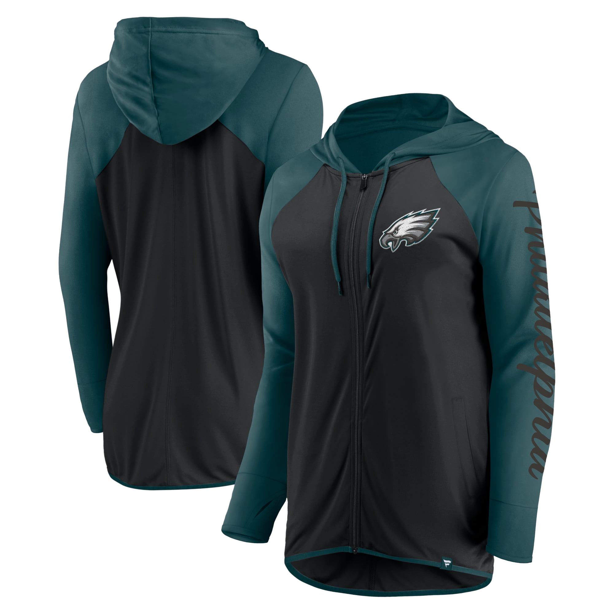 Philadelphia eagles full zip hoodie best sale