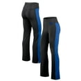 thumbnail image 1 of Women's Fanatics Black New York Giants Studio Fitted Flared Leggings, 1 of 3