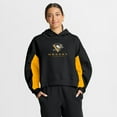 thumbnail image 1 of Women's Fanatics Black Pittsburgh Penguins Back Check Boxy Hoodie, 1 of 5