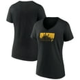 thumbnail image 1 of Women's Fanatics Black Pittsburgh Pirates Yinz Ready V-Neck T-Shirt, 1 of 3