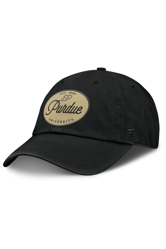 Women's Fanatics Black Purdue Boilermakers Candid Adjustable Hat