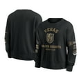 thumbnail image 1 of Women's Fanatics Black Vegas Golden Knights Go Team Pullover Sweatshirt, 1 of 3