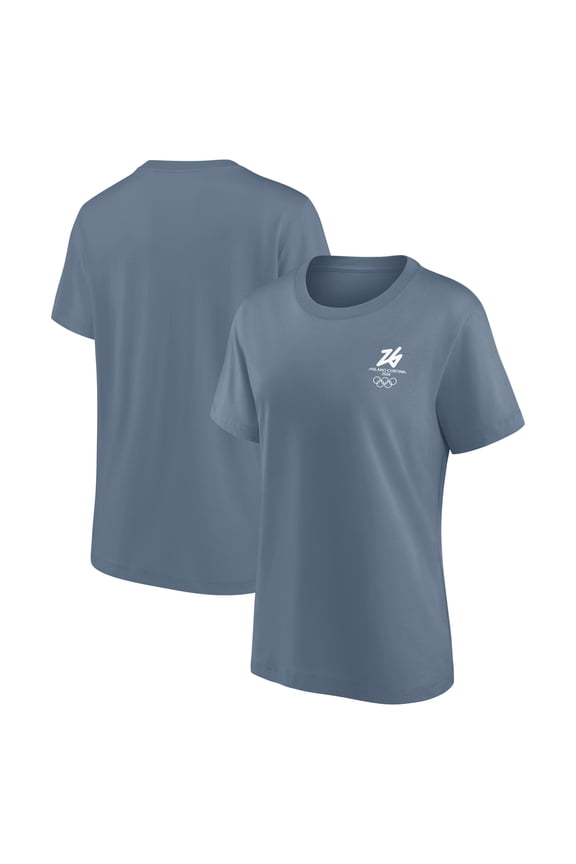 Women's Fanatics Blue Milano Cortina 2026 Winter Olympics Essentials T-Shirt