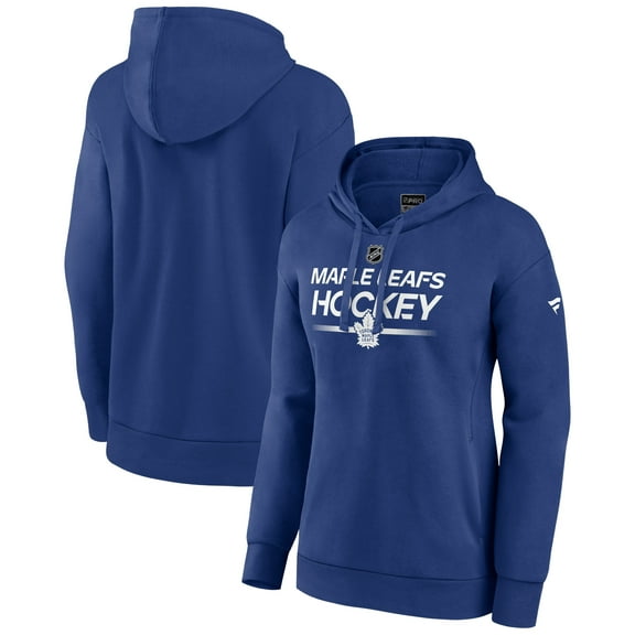 Women's Fanatics Blue Toronto Maple Leafs Authentic Pro Pullover Hoodie