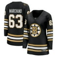 thumbnail image 1 of Women's Fanatics Brad Marchand Black Boston Bruins 100th Anniversary Premier Breakaway Player Jersey, 1 of 3