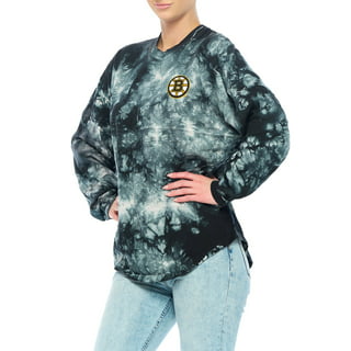 Levelwear Boston Bruins Women's Black Vivid Hooded Sweatshirt, Black, 65% Polyester / 35% Cotton, Size M, Rally House