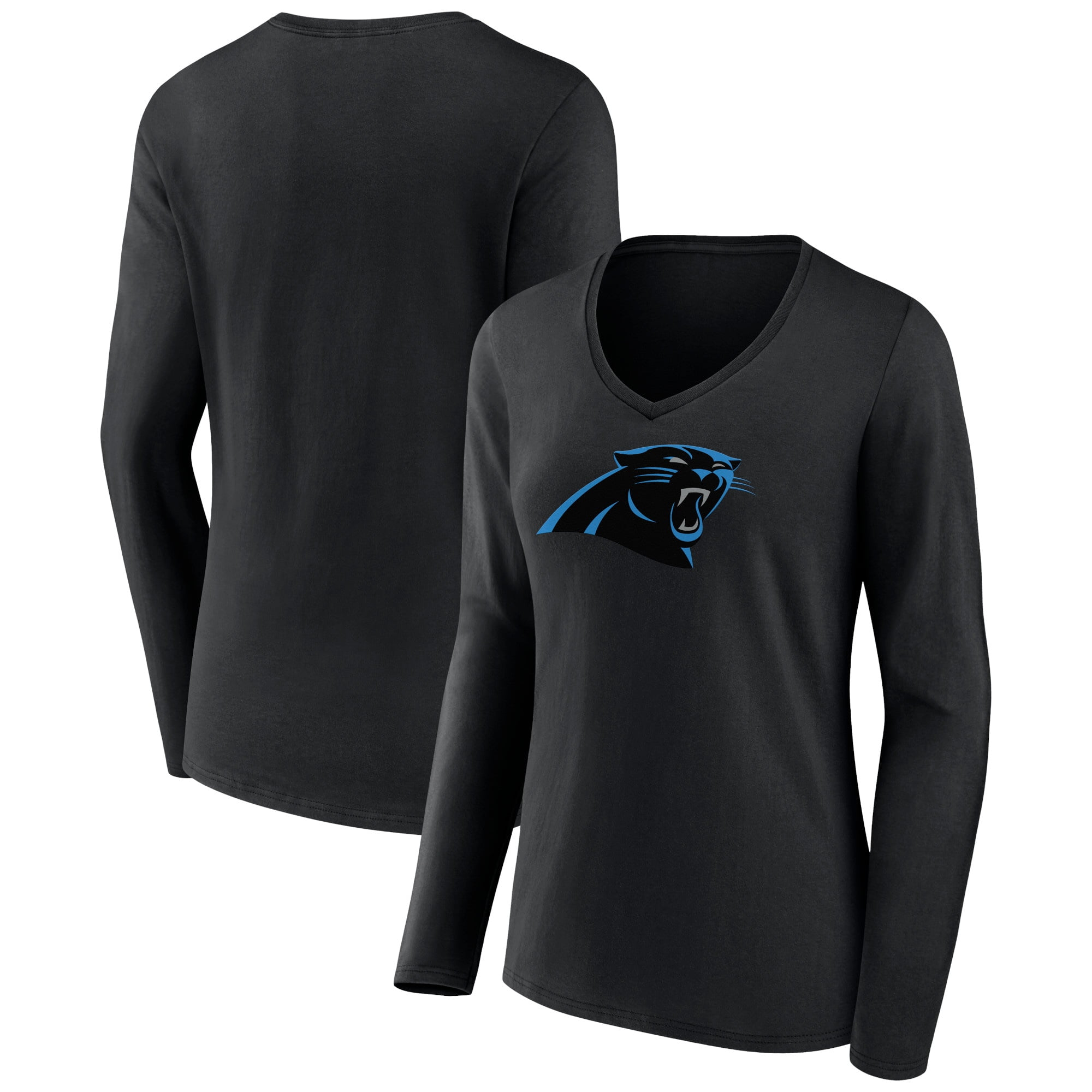 Carolina panthers long sleeve shirt womens hot sale
