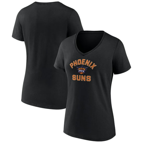 Women's Black Phoenix Suns Overtime Team V-Neck T-Shirt