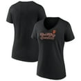 thumbnail image 1 of Women's Fanatics Branded Black San Francisco Giants Regulation V-Neck T-Shirt, 1 of 3