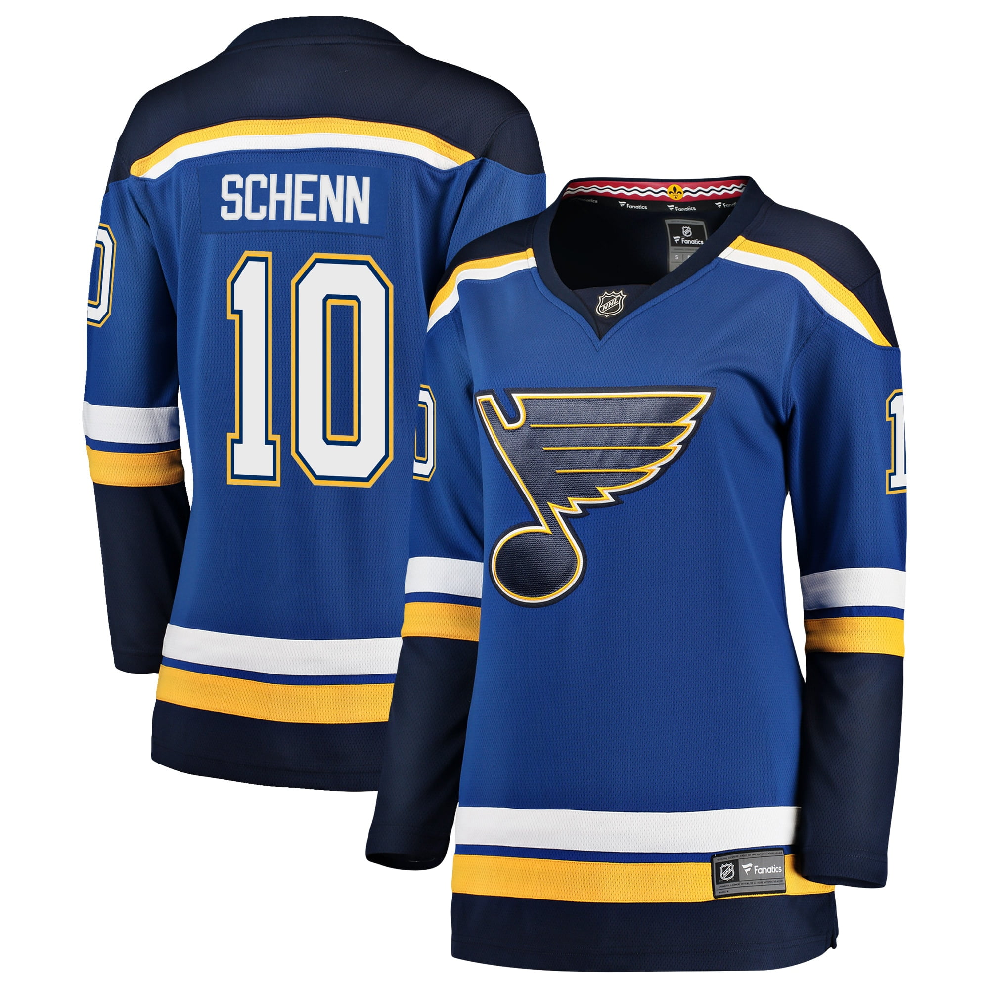 Women's Fanatics Brayden Schenn Blue St. Louis Blues Breakaway Player