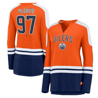 Youth Connor McDavid Orange Edmonton Oilers Home Premier Player Jersey