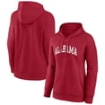 thumbnail image 1 of Women's Fanatics Branded Crimson Alabama Crimson Tide Basic Arch Pullover Hoodie, 1 of 3