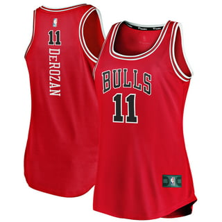 red chicago bulls jersey