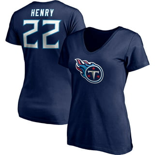 Men's Nike Derrick Henry Light Blue Tennessee Titans Oilers Throwback Legend Player Jersey