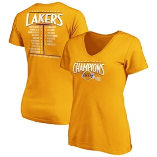 Los Angeles Lakers Majestic Women's The Main Thing T-Shirt - Purple