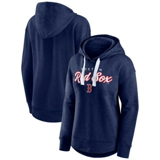Refried Apparel Women's Red and Navy Boston Red Sox Hoodie Dress - Macy's