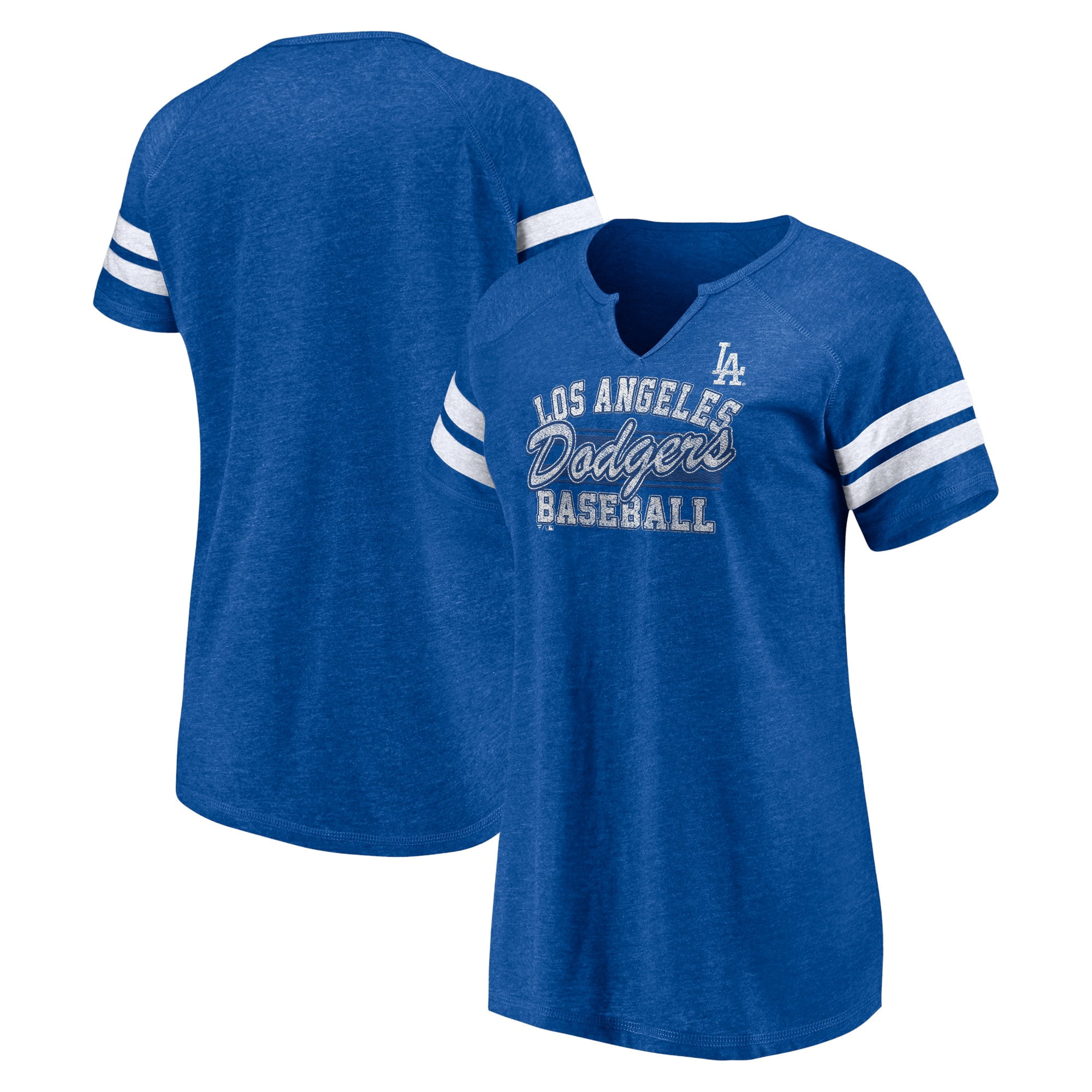 T-Shirt Los Angeles Dodgers Raglan Notch Neck Femme Maroc Ubuy