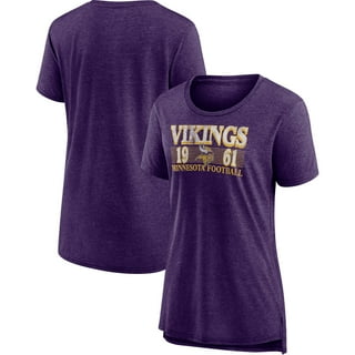 Women's Fanatics Branded Purple Minnesota Vikings 2022 NFC North Division  Champions Divide & Conquer Long Sleeve V-Neck T-Shirt