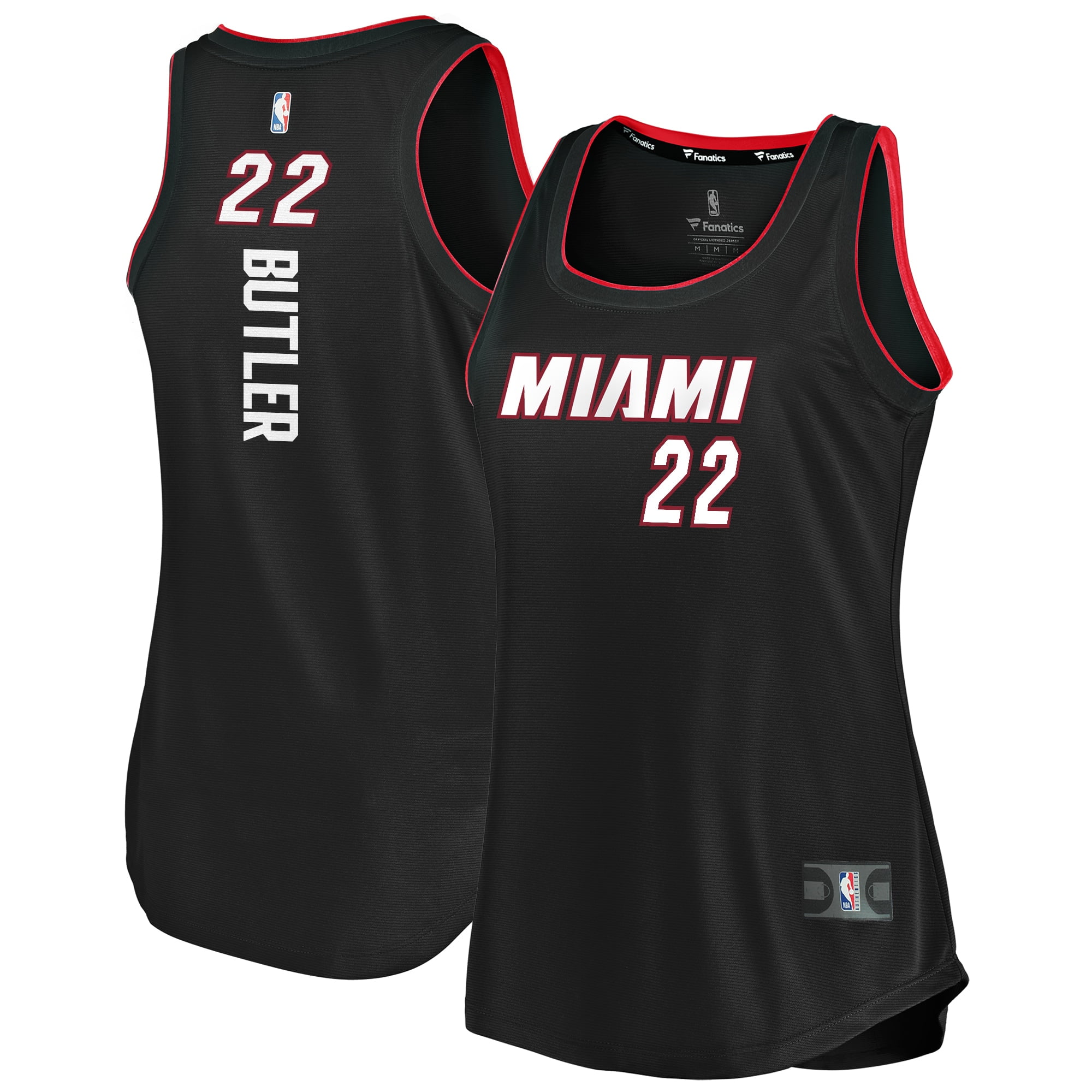 Men's Fanatics Branded Jimmy Butler Red Miami Heat Fast Break