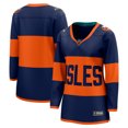 thumbnail image 1 of Women's Fanatics Branded  Navy New York Islanders 2024 NHL Stadium Series Breakaway Jersey, 1 of 3