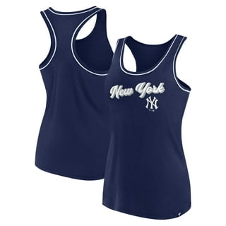Women's Soft as a Grape Navy New York Yankees Maternity Tank Top