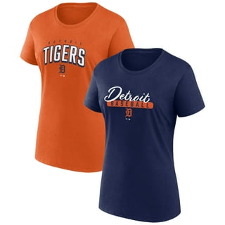 Detroit Tigers Plus Size Women 1X or 2X Screened "DETROIT