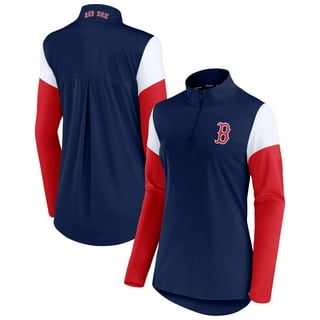 Stitches Men's Navy Boston Red Sox Sleeveless Pullover Hoodie - Macy's