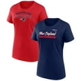 thumbnail image 1 of Women's Fanatics New England Patriots Risk T-Shirt Combo Pack, 1 of 5