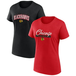 Chicago Blackhawks Retro Brand Light Gray Triblend Fleece Zip-Up