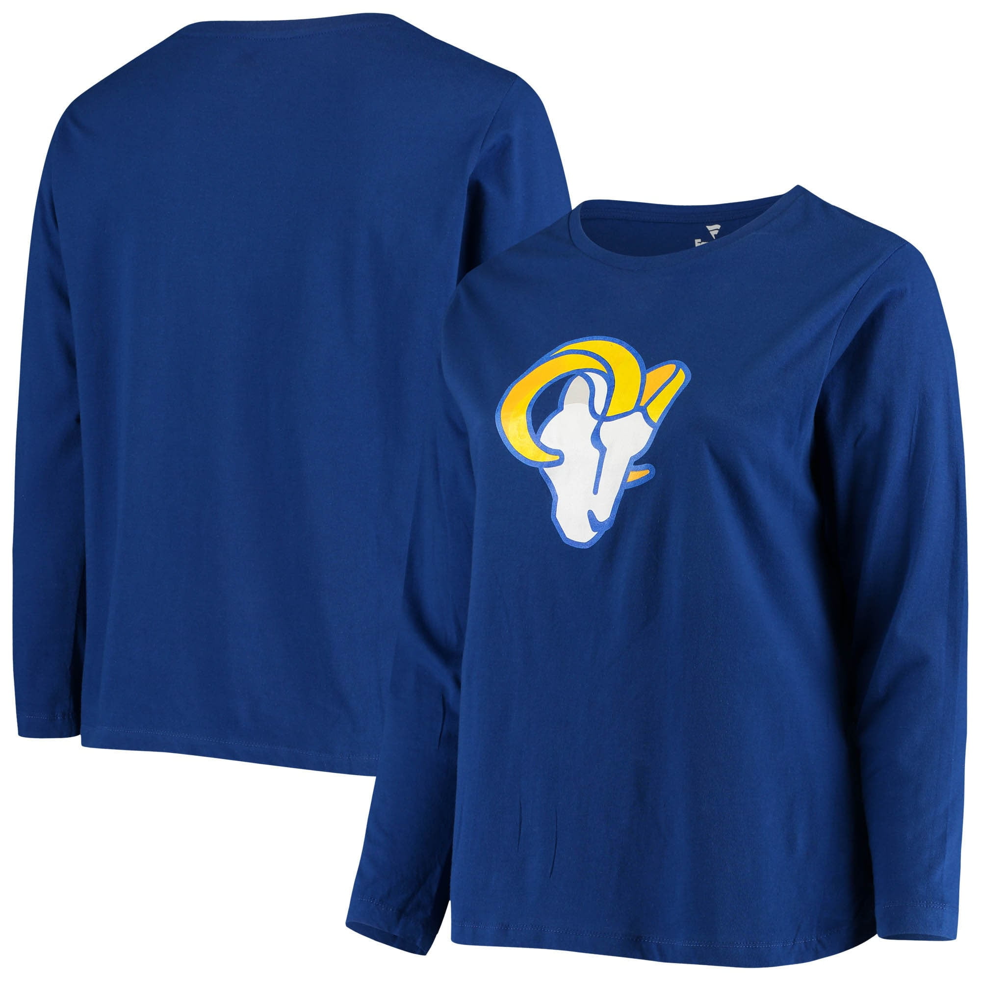 Women s Fanatics Black Los Angeles Rams Super Bowl LVI Champions Thin Script V Neck T Shirt Walmart
