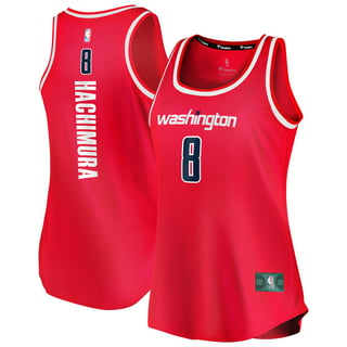 Men's Nike Red Washington Wizards Swingman Custom Jersey - Icon Edition
