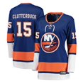 thumbnail image 1 of Women's Fanatics Cal Clutterbuck Royal New York Islanders Breakaway Player Jersey, 1 of 3