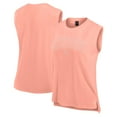 thumbnail image 1 of Women's Fanatics Coral Chicago Cubs Studio Gym Tank Top, 1 of 3