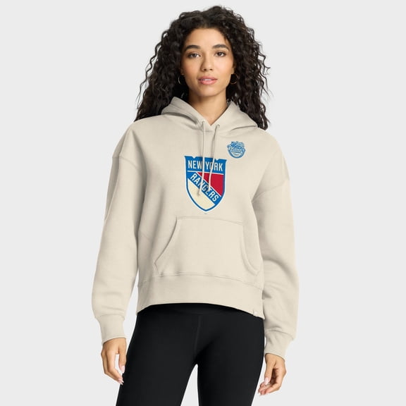 Women's Fanatics Cream New York Rangers 2026 NHL Winter Classic Hoodie