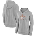 thumbnail image 1 of Women's Gray Houston Astros Distressed Team Pullover Hoodie, 1 of 3