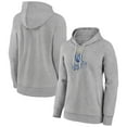 Women's Gray Kansas City Royals Distressed Team Pullover Hoodie