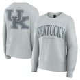 thumbnail image 1 of Women's Fanatics Gray Kentucky Wildcats Supersoft Flow Fleece Pullover Sweatshirt, 1 of 7