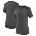 thumbnail image 1 of Women's Fanatics  Gray Vegas Golden Knights Authentic Pro Tech T-Shirt, 1 of 3