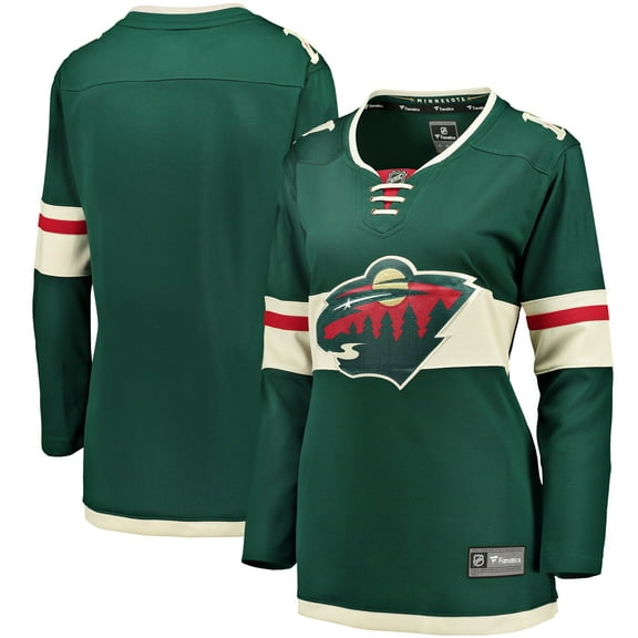 Women's Fanatics Green Minnesota Wild Home Breakaway Jersey