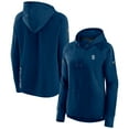 thumbnail image 1 of Women's Fanatics Heather Deep Sea Blue Seattle Kraken Authentic Pro Pullover Hoodie, 1 of 7